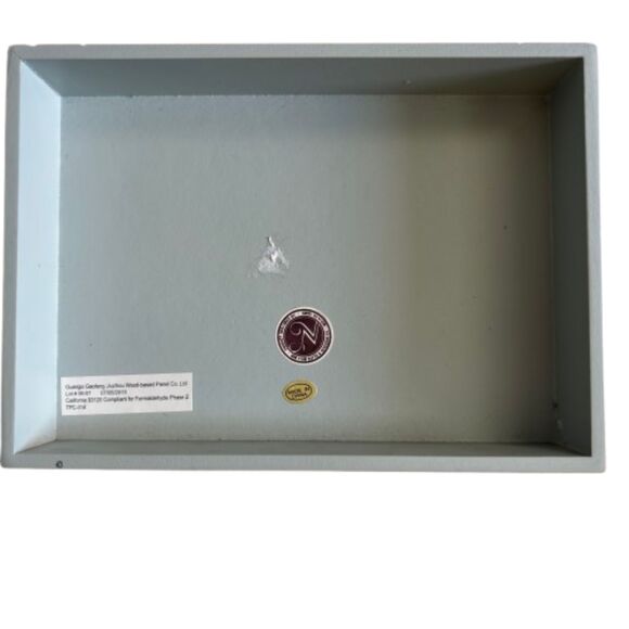 Slate Blue Cinderella 7"W X 5"H X 1 1/4"D Wooden Sign Princess Bedroom Decor - Picture 2 of 3